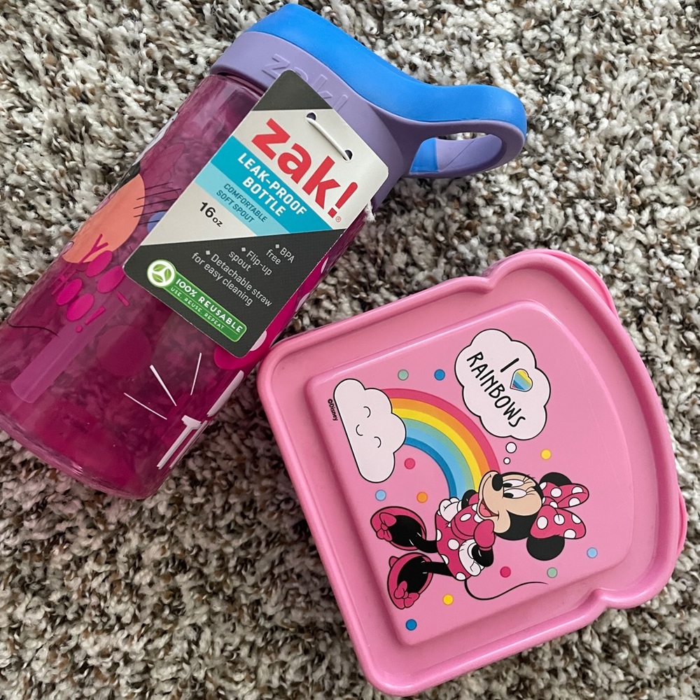 New Minnie Mouse Lunch Set
